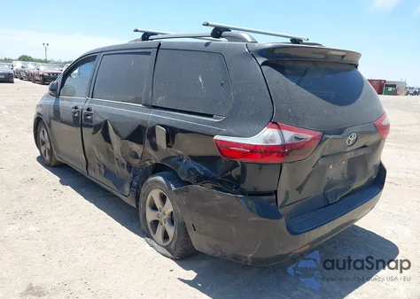 2015 Toyota Sienna Le 8 Passenger from USA, damaged, VIN 5TDKK3DC7FS687525